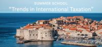 SAVE THE DATE: Summer School „Trends in international taxation“