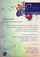Audicija za Capellu juris, pjevački...