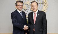 UN Secretary General Ban Ki-moon received Professor Hrvoje Sikirić, Chairman of the United Nations Commission for International Trade Law (UNCITRAL)